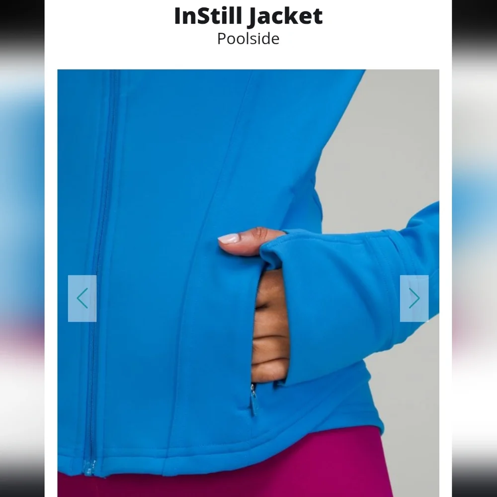 Lululemon Poolside Blue Instill Jacket - Picture 16 of 16